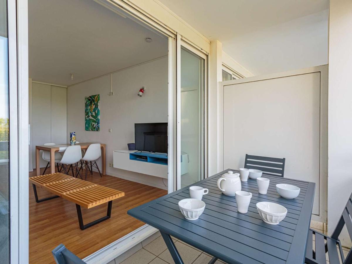 Apercu Mer: Bel Appartement Avec Piscine, Tennis Et Proche Plage - Fr-1-3-450 Bidart Exterior foto